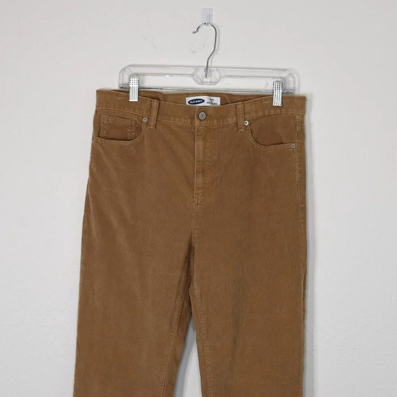 Old Navy Boys Karate Slim Built-In Flex Max Corduroy Pants Sz 18 Plus High Rise - Picture 2 of 16